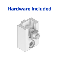 41-410-1SS MODULAR SOLUTIONS GUARD CONNECTIONS FOR REMOVABLE PANELS WITH STAINLESS STEEL HW LOWER UNIT PIVOT